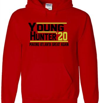 Trae Young De'Andre Hunter Deandre Atlanta Hawks 2020 Hooded Sweatshirt Unisex Hoodie