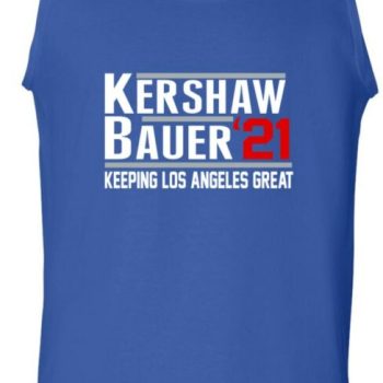 Trevor Bauer Clayton Kershaw Los Angeles Dodgers 2021 Unisex Tank Top