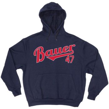 Trevor Bauer Cleveland Indians "Bauer Logo" Hooded Sweatshirt Unisex Hoodie