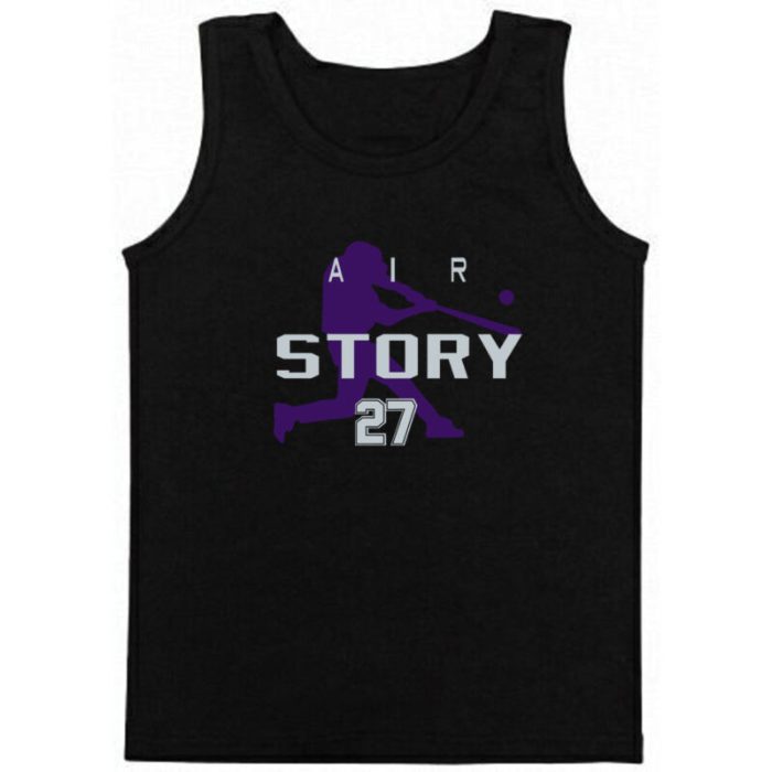 Trevor Story Colorado Rockies "Air Story" Unisex Tank Top