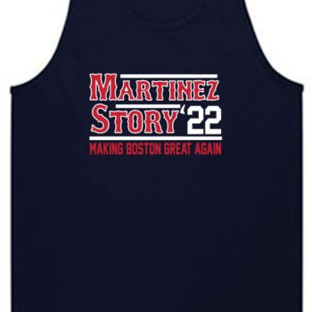 Trevor Story Jd Martinez Boston Red Sox 2022 Unisex Tank Top