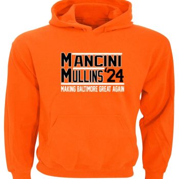 Trey Mancini Cedric Mullins 2024 Baltimore Orioles Crew Hooded Sweatshirt Unisex Hoodie