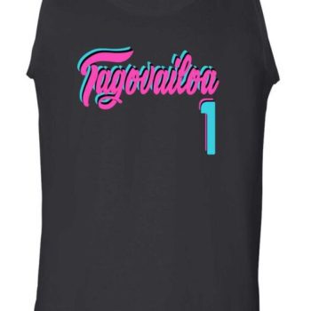 Tua Tagovailoa Miami Dolphins Vice City Unisex Tank Top