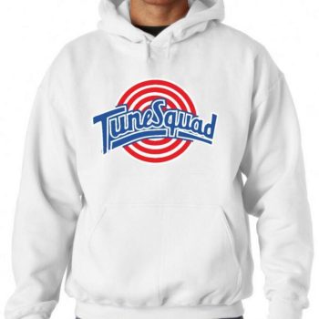 Tunesquad Space Jam Taz Michael Jordan Hooded Sweatshirt Unisex Hoodie Front & Back