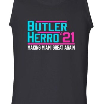 Tyler Herro Jimmy Butler Buckets Miami Heat Vice City 2021 Unisex Tank Top