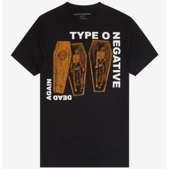 Type O Negative Dead Again Coffins Boyfriend Fit Girls T-Shirt Women Lady T-Shirt HTS4748