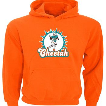 Tyreek Hill Miami Dolphins Cheetah Peace Crew Hooded Sweatshirt Unisex Hoodie