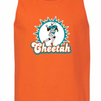 Tyreek Hill Miami Dolphins Cheetah Peace Unisex Tank Top