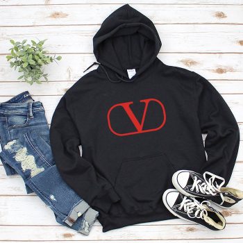 Valentino Luxury Logo Unisex Pullover Hoodie HTB0799