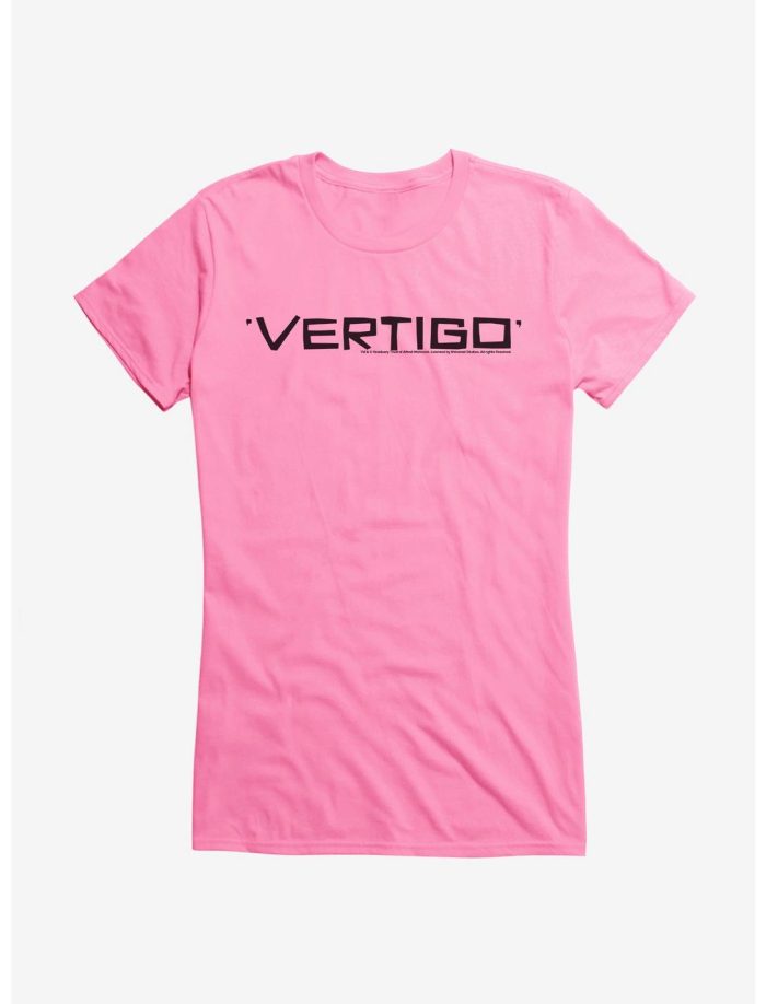 Vertigo Movie Title Girls T-Shirt Women Lady T-Shirt HTS5164