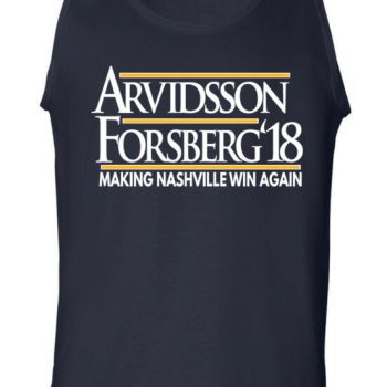 Viktor Arvidsson Filip Forsberg Nashville Predators "18" Unisex Tank Top