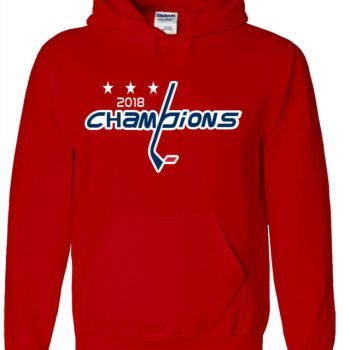 Washington Capitals 2018 Stanley Cup Champions Alex Ovechkin Hooded Sweatshirt Unisex Hoodie