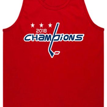 Washington Capitals 2018 Stanley Cup Champions Alex Ovechkin Unisex Tank Top