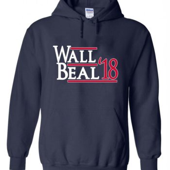 Washington Wizards John Wall Bradley Beal "2017" Hooded Sweatshirt Unisex Hoodie