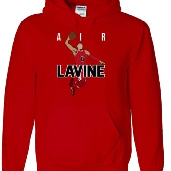 Zach Lavine Chicago Bulls "Air Pic" Hooded Sweatshirt Unisex Hoodie