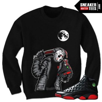 Dirty Bred 13S Matching Crewneck Sweatshirt Friday The 13Th Black Crewneck Sweatshirt