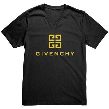 Givenchy Logo Premium Mens V-Neck Shirt