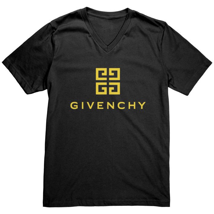 Givenchy Logo Premium Mens V-Neck Shirt