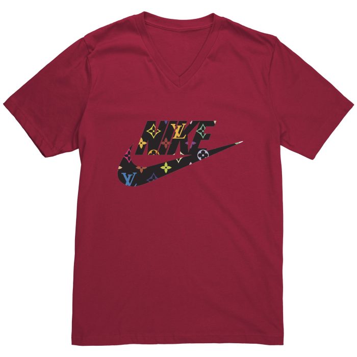 Nike Logo x Louis Vuitton Mens V-Neck