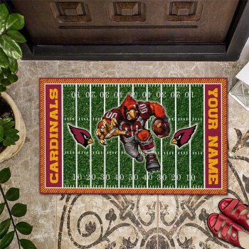 Arizona Cardinals Football Home Field Mascot Custom Doormat DM1302