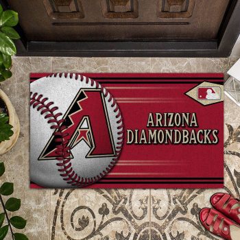 Arizona Diamondbacks Baseball Luxury Front Entrance Doormat Indoor Inside DM1505