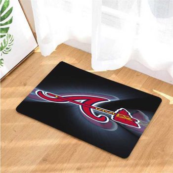 Atlanta Braves Doormats Doormat Welcome Mat Outdoor Door Mats DM1713