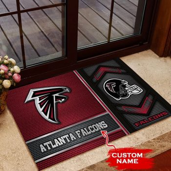 Atlanta Falcons Custom Name Doormat Welcome Mat Outdoor Door DM1373