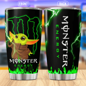 Baby Yoda Monster Stainless Steel Tumbler 20oz