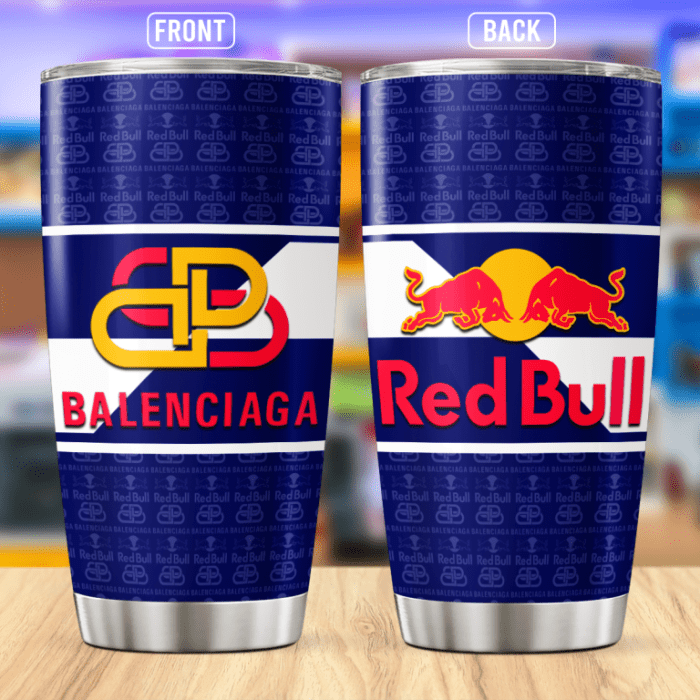 Balenciaga Red Bull Stainless Steel Tumbler 20oz