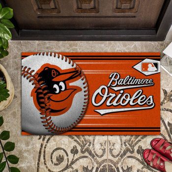 Baltimore Orioles Baseball Funny Luxury Front Entrance Doormat Indoor DM1567