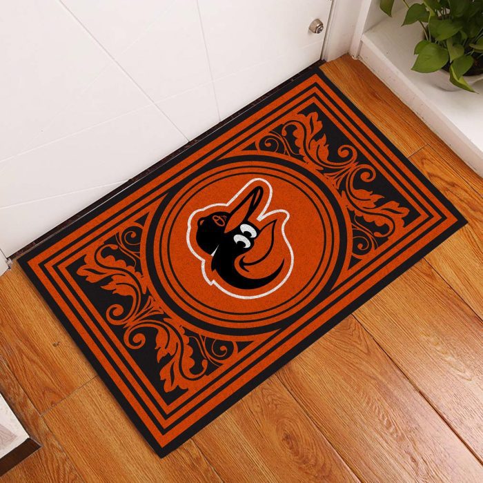 Baltimore Orioles Funny Luxury Front Entrance Doormat Indoor Inside DM1419