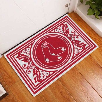 Boston Red Sox Funny Luxury Front Entrance Doormat Indoor DM1421