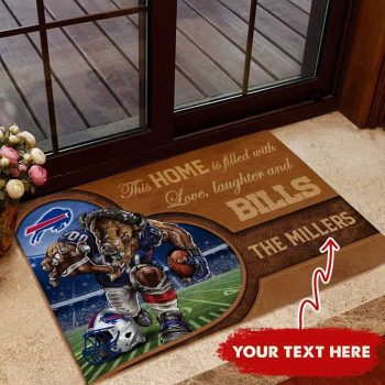 Buffalo Bills Custom Doormat Welcome Mat Outdoor Door Mats DM1252