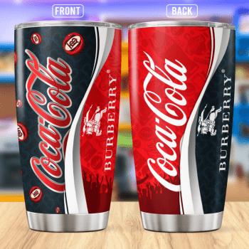 Burberry Coca Cola Stainless Steel Tumbler 20oz