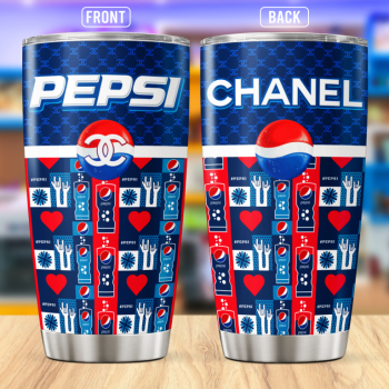 Chanel Pepsi Stainless Steel Tumbler 20oz