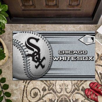 Chicago White Sox Baseball Funny Luxury Front Entrance Doormat DM1585