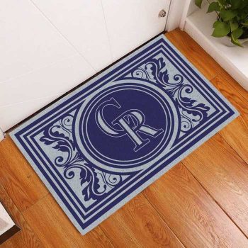 Colorado Rockies Funny Luxury Front Entrance Doormat Indoor Inside DM1592