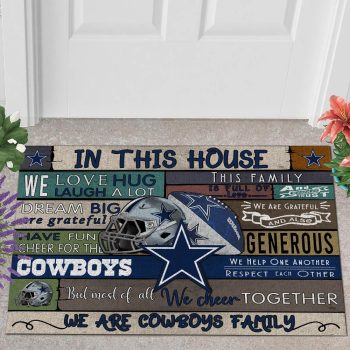 Dallas Cowboys 3D Doormats NFL Quote Doormat Welcome DM1066