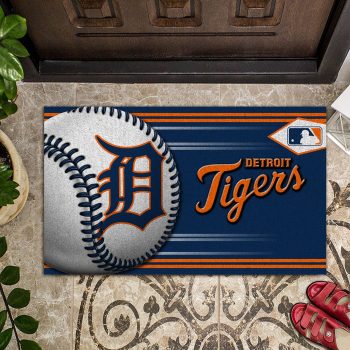 Detroit Tigers Baseball Funny Luxury Front Entrance Doormat Indoor DM1432