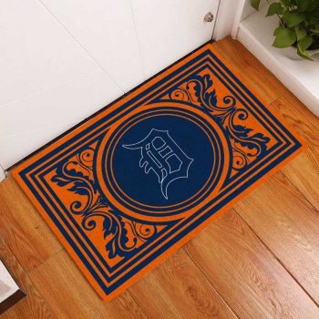 Detroit Tigers Luxury Front Entrance Doormat Welcome Door DM1475