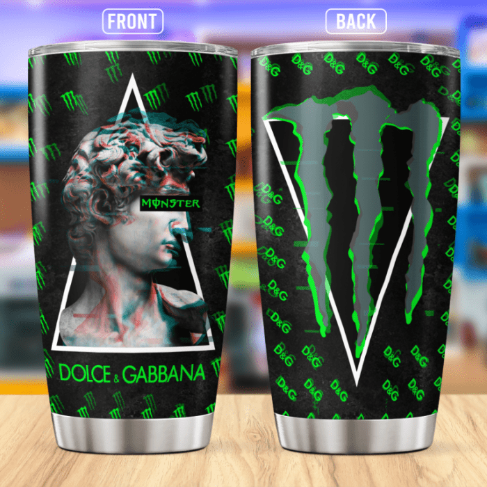 Dolce & Gabbana Monster Stainless Steel Tumbler 20oz
