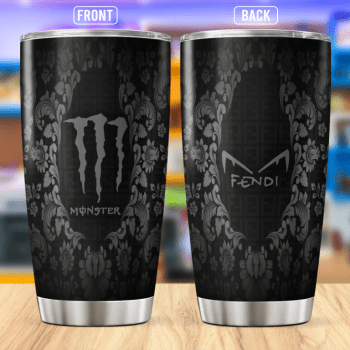 Fendi Monster Stainless Steel Tumbler 20oz