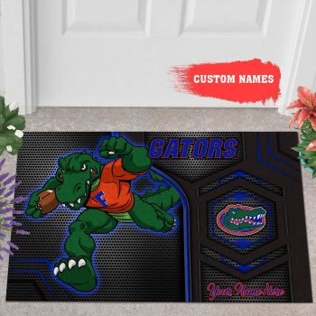 Florida Gators 3D Doormats NCAA Custom Name Doormat DM1105