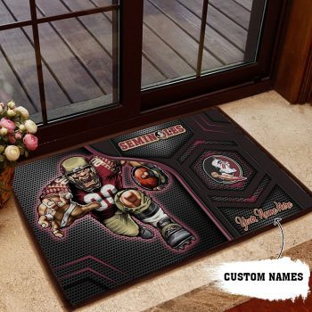 Florida State Seminoles 3D Doormats NCAA Custom Name DM1088