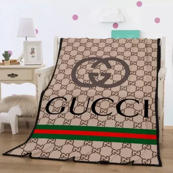 Gucci New Luxury Brand Fleece Blanket Comfortable Blanket BL3192