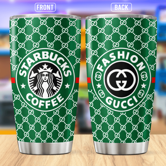 Gucci Starbuck Stainless Steel Tumbler 20oz