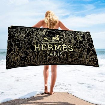 Hermes Beach Towel Luxury Brand Hot Trending Summer 2023 BT00487