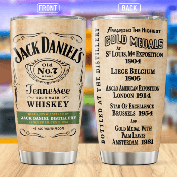 Jack Daniels Stainless Steel Tumbler 20oz