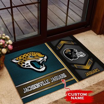 Jacksonville Jaguars Custom Name Doormat Welcome Mat Outdoor Door DM1372
