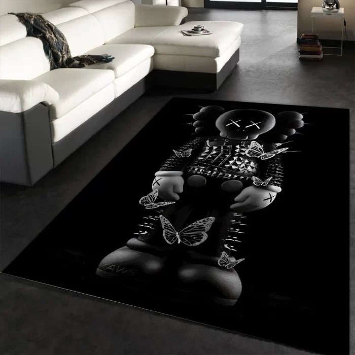 Kaws Area Rug Bedroom Area Rug Christmas Gift Decor RR2938